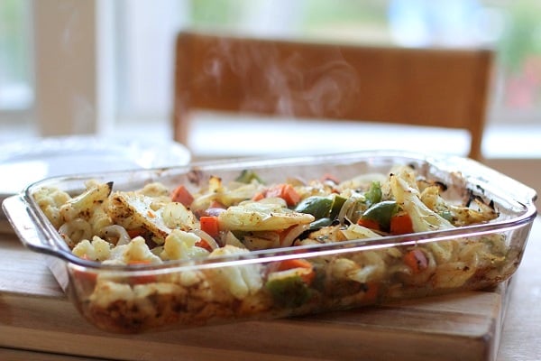 Cajun Seasoned Roasted Vegetables