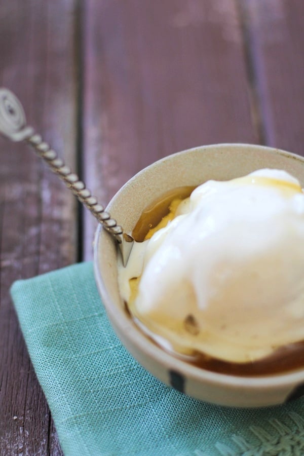 Vanilla Bean & Honey Frozen Yogurt
