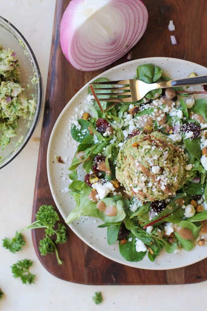 Avocado Pesto Tuna Salad with Sun-Dried Tomatoes - mayo-free and healthy!
