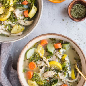 Rotisserie Chicken Soup - the easiest, quickest chicken soup recipe in all the land