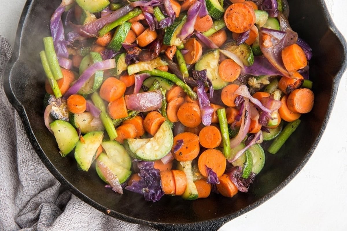 The BEST Sautéed Vegetables recipe